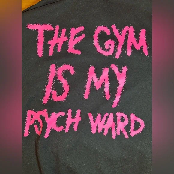 Kill Crew Black Hoodie with Pink Text - Picture 10 of 10